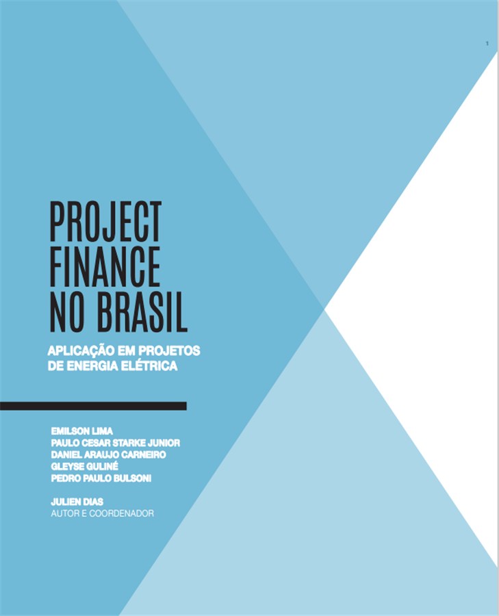 Capa do livro Project Finance no Brasil — Aplicação em projetos de energia elétrica