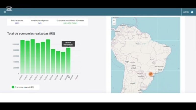 Miniatura do vídeo: Plataforma Web de Gestão de Energia
